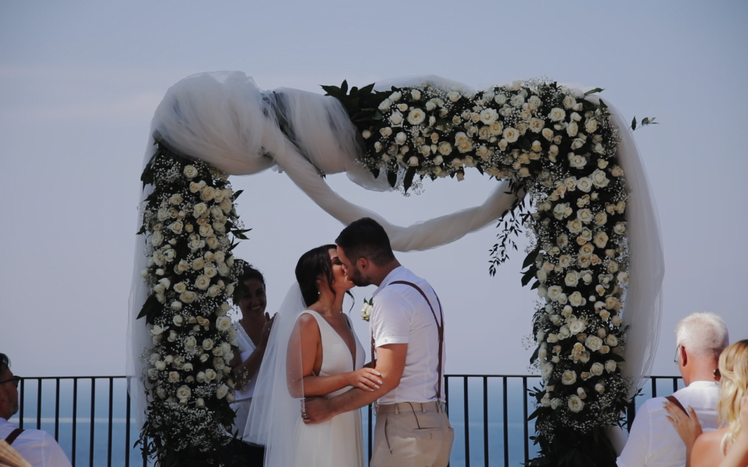 A Romantic clifftop Wedding on the Amalfi Coast