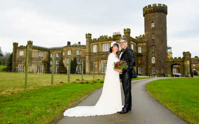 A Christmas wedding in a stunning country estate